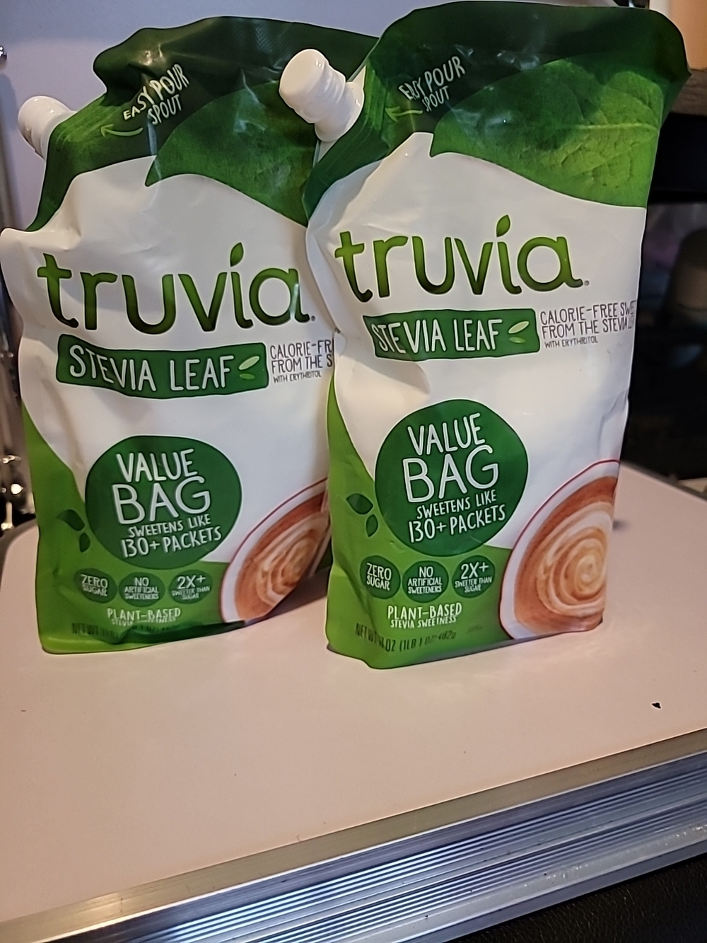 2ct Truvia Stevia Leaf Value Bag - Green & White Packaging